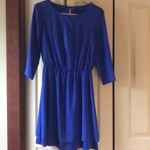 Royal blue lined cute like new dress.